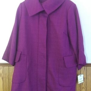 Relativity Purple Women's Coat RS707